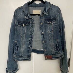 Pilcro and the Letterpress Classic Blue Jean Jacket